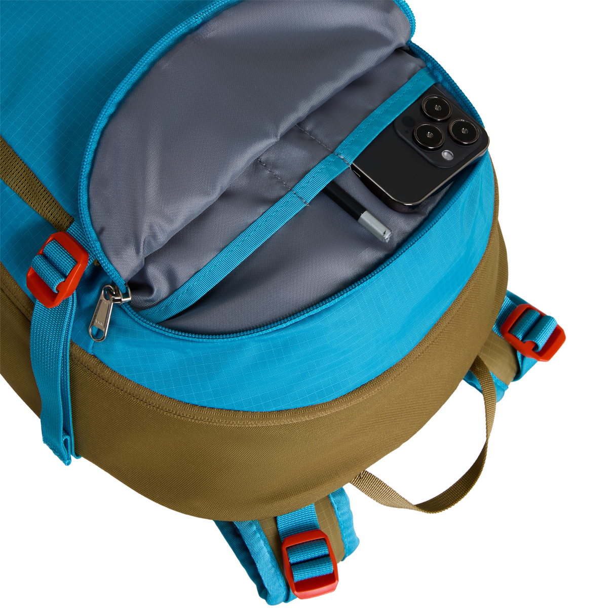 The North Face - Basin 15 unisex - River Ice/Cedar/Lava Re - vista alternativa 5