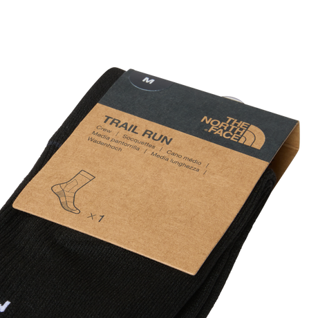The North Face - Trail Run Sock Crew unisex - TNF BLACK - vista alternativa 3