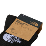 The North Face - Multi Sport Cush Quarter Sock 3P Stone unisex - BLACK - vista alternativa 2