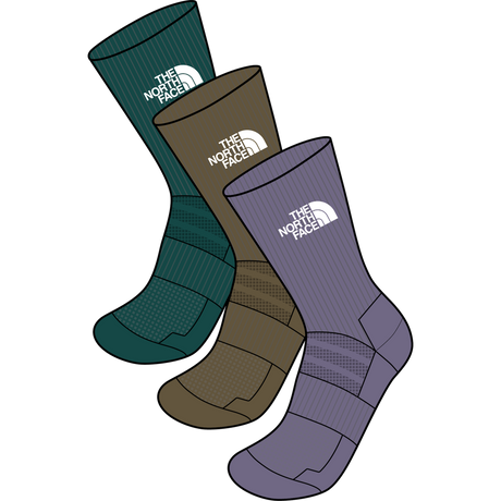The North Face - Multi Sport Cush Crew Sock 3P Grounded unisex - SPECIAL GREY - vista alternativa 10