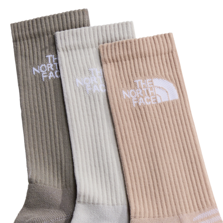 The North Face - Multi Sport Cush Crew Sock 3P Grounded unisex - BLACK/NICKELGRE - vista alternativa 1