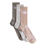 The North Face - Multi Sport Cush Crew Sock 3P Grounded unisex - BLACK/NICKELGRE - vista principale