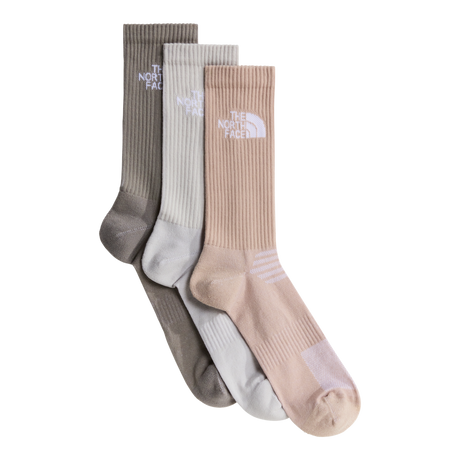 The North Face - Multi Sport Cush Crew Sock 3P Grounded unisex - BLACK/NICKELGRE - vista principale