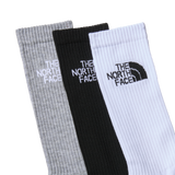 The North Face - Multi Sport Cush Crew Sock 3P Grounded unisex - Black Assorted - vista alternativa 1