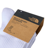 The North Face - Multi Sport Cush Crew Sock 3P Grounded unisex - TNF WHITE - vista alternativa 2