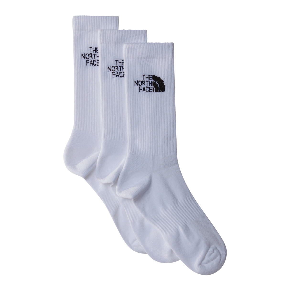 The North Face - Multi Sport Cush Crew Sock 3P Grounded unisex - TNF WHITE - vista principale