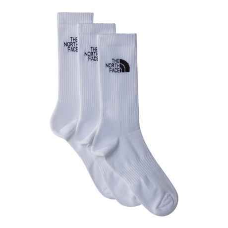 The North Face - Multi Sport Cush Crew Sock 3P Grounded unisex - TNF WHITE - vista principale
