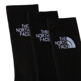 The North Face - Multi Sport Cush Crew Sock 3P Grounded unisex - TNF BLACK - vista alternativa 1