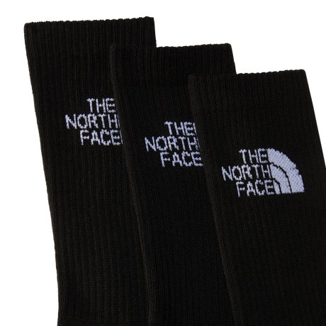 The North Face - Multi Sport Cush Crew Sock 3P Grounded unisex - TNF BLACK - vista alternativa 1