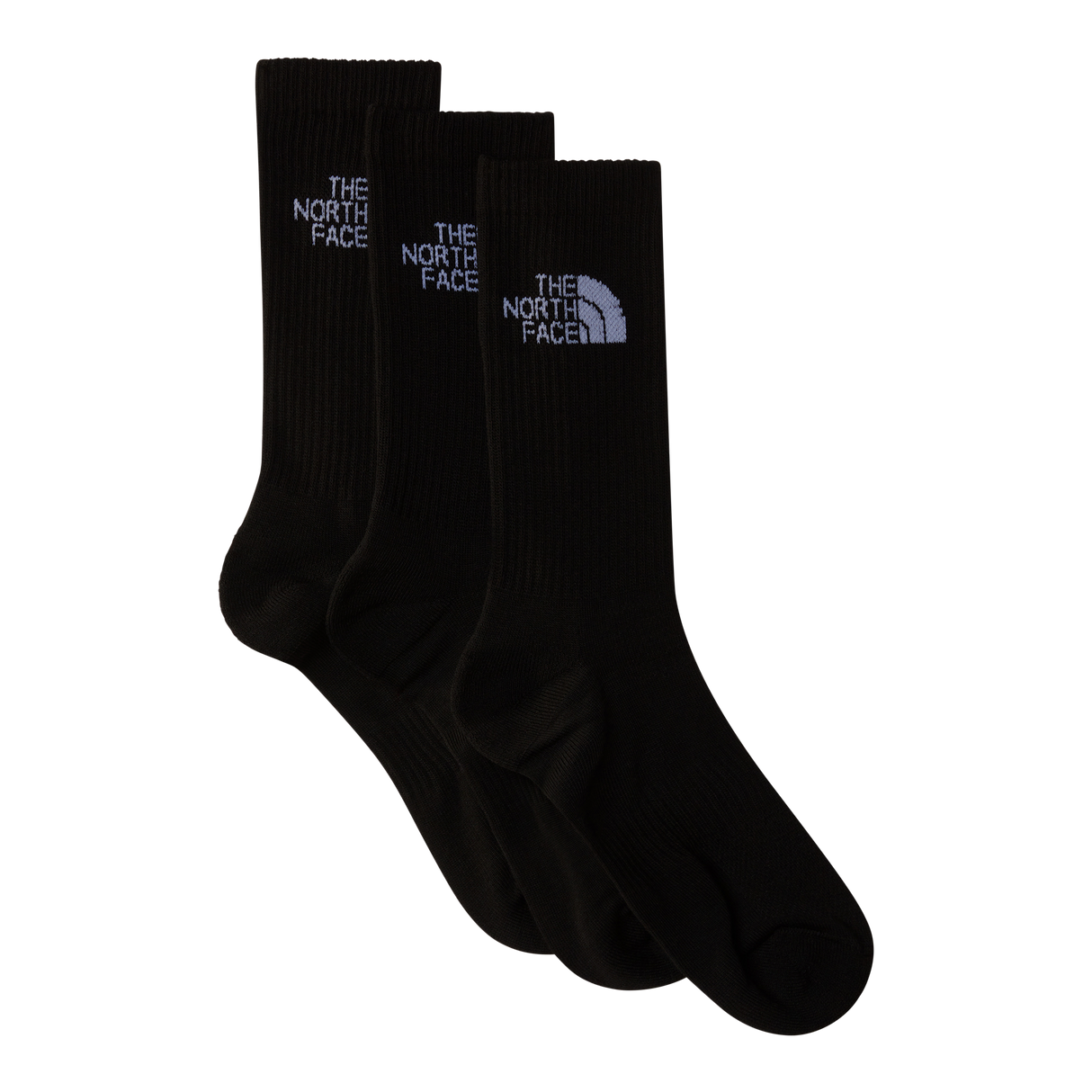 The North Face - Multi Sport Cush Crew Sock 3P Grounded unisex - TNF BLACK - vista principale
