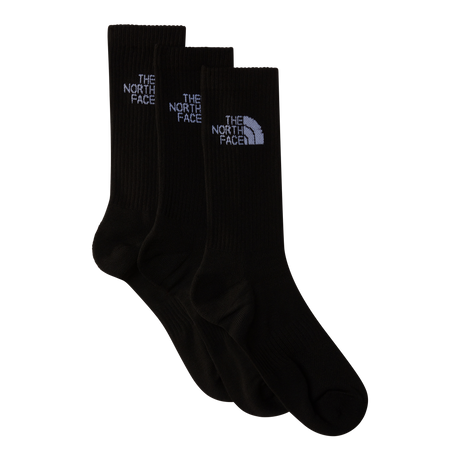 The North Face - Multi Sport Cush Crew Sock 3P Grounded unisex - TNF BLACK - vista principale