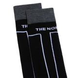 The North Face - Resort Ski Sock Monument Grey/tnf Black unisex - MNMNTGY/TNFBLK - vista alternativa 1