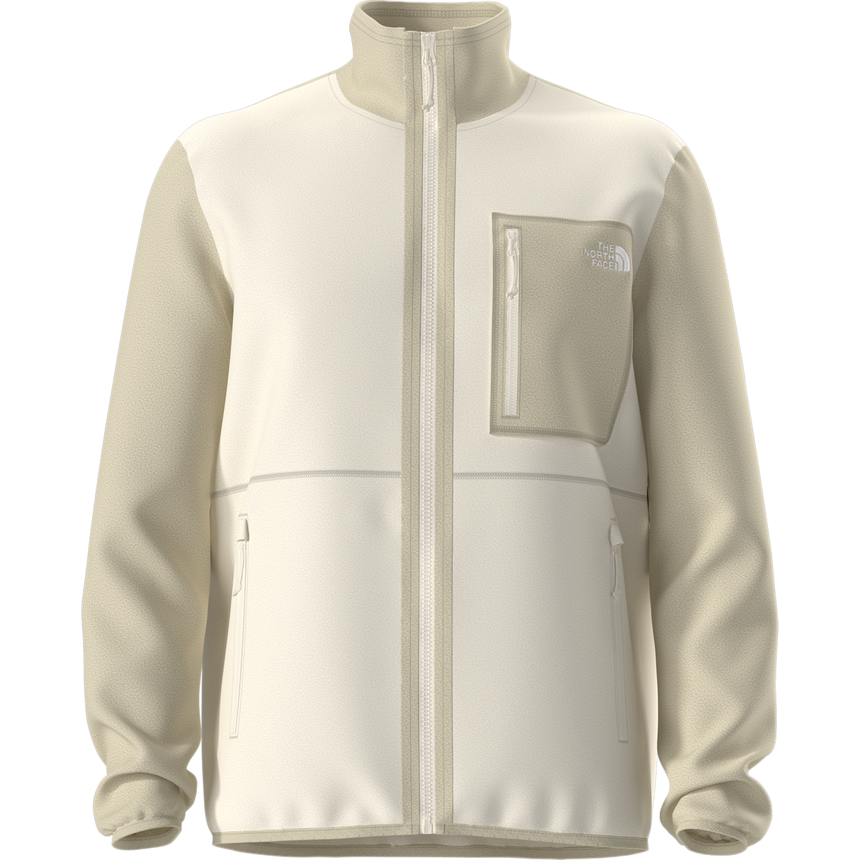 The North Face - Yumiori full-zip da uomo - White Dune/Desert Stone - vista alternativa 10