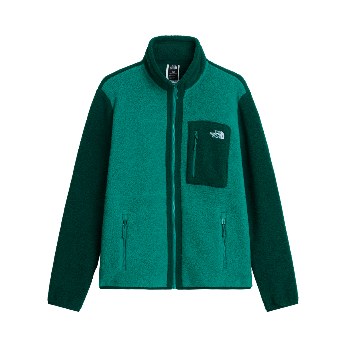 The North Face - Yumiori full-zip da uomo - Restorative Teal/Pacifi - vista principale