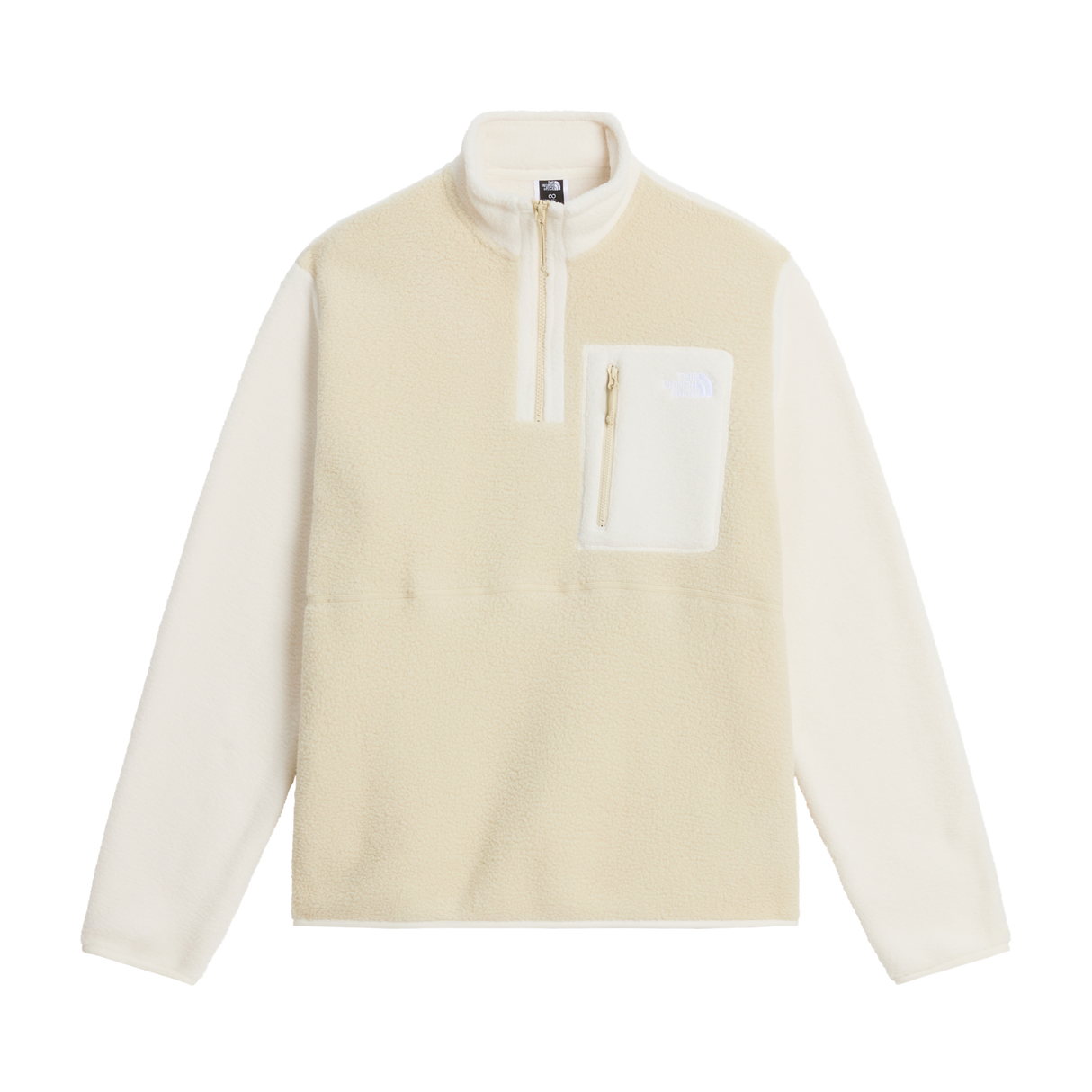 The North Face - Yumiori 1/4 Zip da uomo - DESERT STONE/WHITE DUNE - vista principale