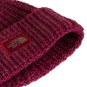 The North Face - Cozy Chunky Cabin Beanie Burgundy unisex - BLACK/ONYX HTH - vista alternativa 2