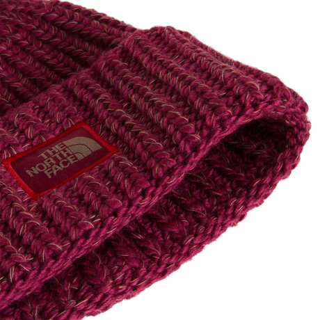 The North Face - Cozy Chunky Cabin Beanie Burgundy unisex - BLACK/ONYX HTH - vista alternativa 2