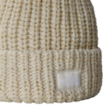 The North Face - Cozy Chunky Cabin Beanie Burgundy unisex - Gardenia White/Gravel/K - vista alternativa 1