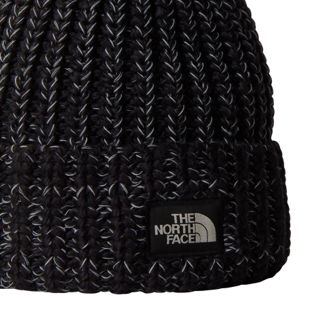The North Face - Cozy Chunky Cabin Beanie Burgundy unisex - TNF BLACK/WHITE DUNE - vista alternativa 1