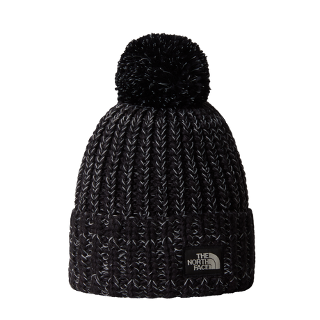 The North Face - Cozy Chunky Cabin Beanie Burgundy unisex - TNF BLACK/WHITE DUNE - vista principale