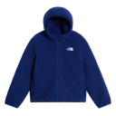 The North Face - B Reversible Shasta full-zip Hooded Jacket - ACTIVE BLUE/BOLD BLUE - vista alternativa 2