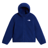 The North Face - B Reversible Shasta full-zip Hooded Jacket - ACTIVE BLUE/BOLD BLUE - vista alternativa 2