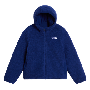 The North Face - B Reversible Shasta full-zip Hooded Jacket - ACTIVE BLUE/BOLD BLUE - vista alternativa 2