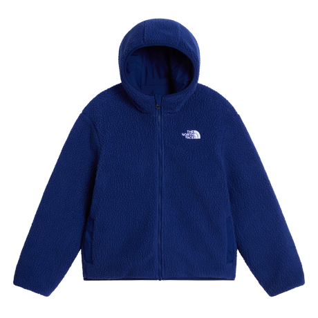 The North Face - B Reversible Shasta full-zip Hooded Jacket - ACTIVE BLUE/BOLD BLUE - vista alternativa 2