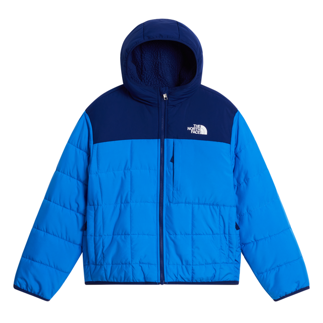 The North Face - B Reversible Shasta full-zip Hooded Jacket - ACTIVE BLUE/BOLD BLUE - vista principale