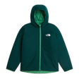 The North Face - B Reversible Perrito Hooded Jacket - Dimmed Algae - vista alternativa 2