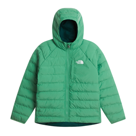 The North Face - B Reversible Perrito Hooded Jacket - Dimmed Algae - vista principale