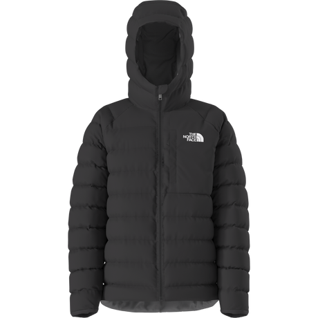 The North Face - B Reversible Perrito Hooded Jacket - TNF Black/Smoked Pearl - vista alternativa 10