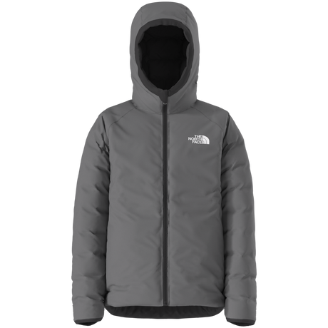 The North Face - B Reversible Perrito Hooded Jacket - TNF Black/Smoked Pearl - vista alternativa 11