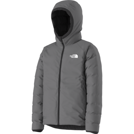 The North Face - B Reversible Perrito Hooded Jacket - TNF Black/Smoked Pearl - vista alternativa 7