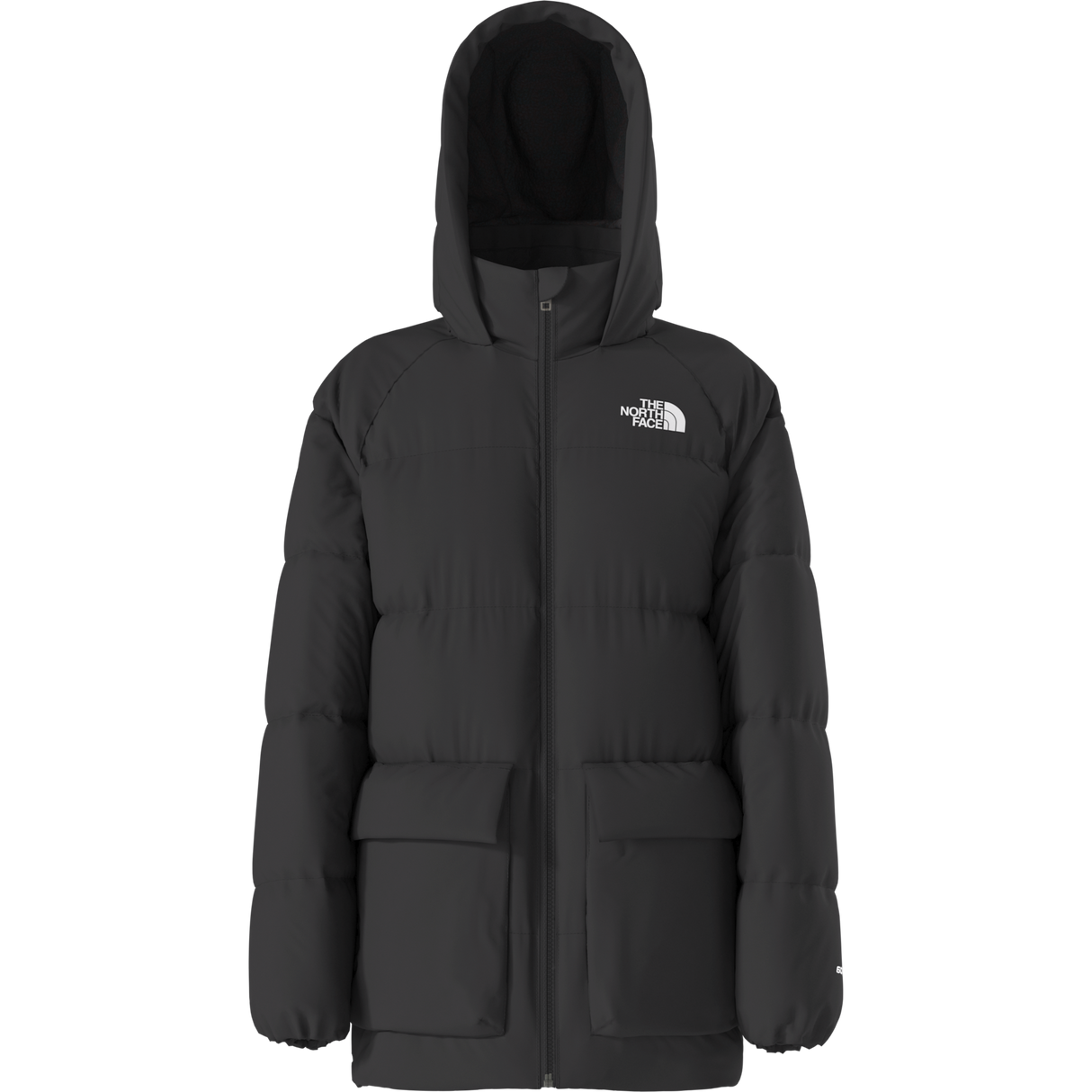 The North Face - Teen North Down Fleece Lined Short Parka - TNF BLACK - vista alternativa 10
