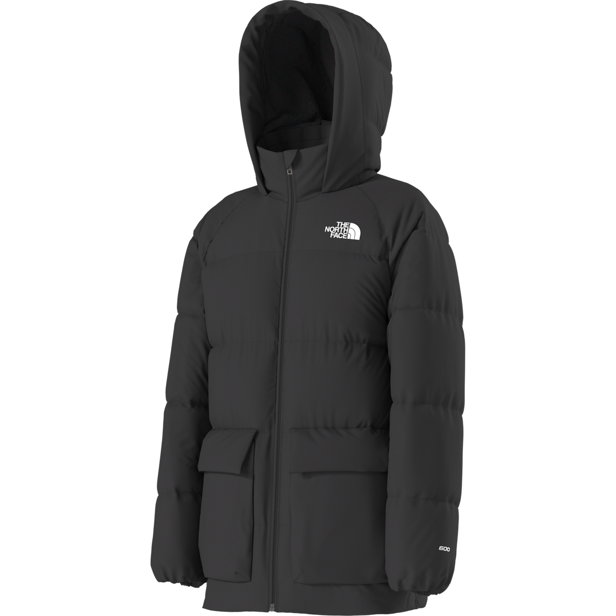 The North Face - Teen North Down Fleece Lined Short Parka - TNF BLACK - vista alternativa 12