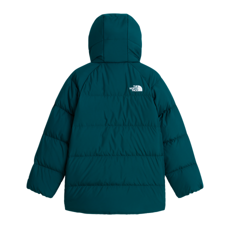 The North Face - Teen North Down Fleece Lined Short Parka - Green - vista alternativa 1