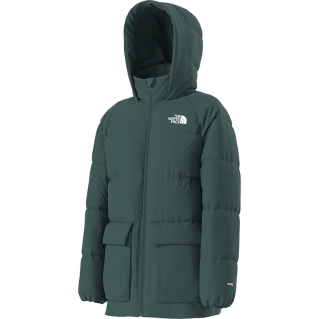 The North Face - Teen North Down Fleece Lined Short Parka - Green - vista alternativa 2
