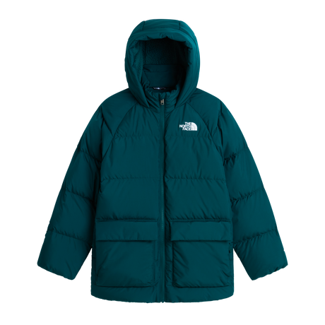 The North Face - Teen North Down Fleece Lined Short Parka - Green - vista principale