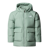 The North Face - Kid North Down Fleece Lined Parka - SLATE MOSS - vista principale