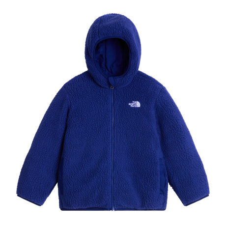 The North Face - Kid B Reversible Shasta F/z Hooded Jacke - Blue - vista alternativa 2