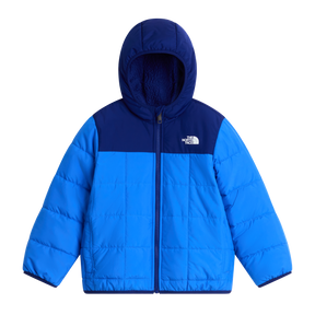 The North Face - Kid B Reversible Shasta F/z Hooded Jacke - Blue - vista principale
