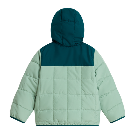The North Face - Kid B Reversible Shasta F/z Hooded Jacke - Green - vista alternativa 1