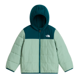 The North Face - Kid B Reversible Shasta F/z Hooded Jacke - SAFFRNYLW/TNFBK - vista principale
