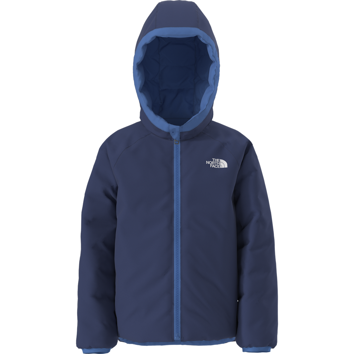 The North Face - Kid Reversible Perrito Hooded Jacket - SHDPGRTRD/MLNRD - vista alternativa 1