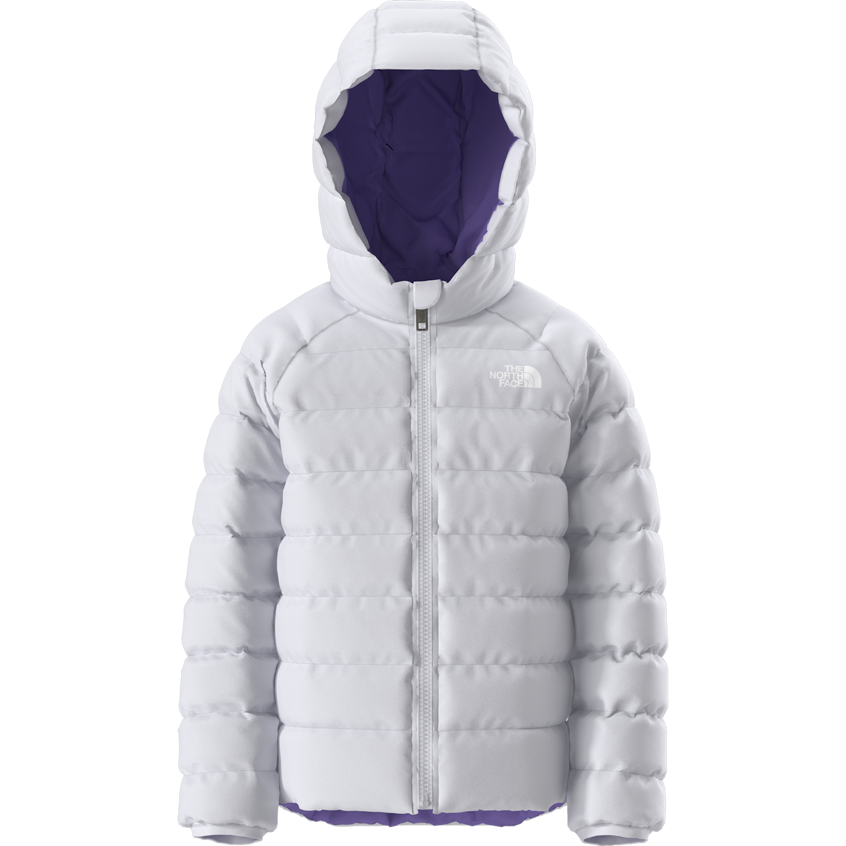 The North Face - Kid Reversible Perrito Hooded Jacket - Ice Lilac - vista alternativa 10