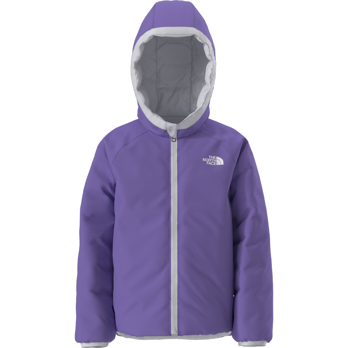 The North Face - Kid Reversible Perrito Hooded Jacket - Ice Lilac - vista alternativa 11