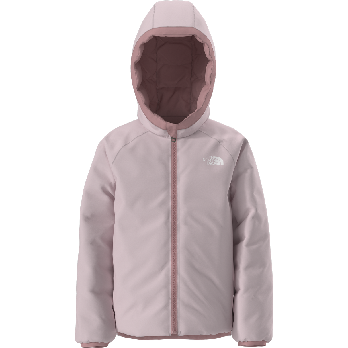 The North Face - Kid Reversible Perrito Hooded Jacket - Primrose - vista alternativa 1
