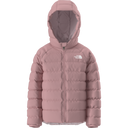 The North Face - Kid Reversible Perrito Hooded Jacket - Pink - vista principale
