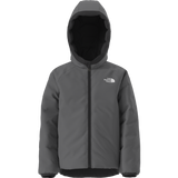 The North Face - Kid Reversible Perrito Hooded Jacket - TNF Black/Smoked Pearl - vista alternativa 1